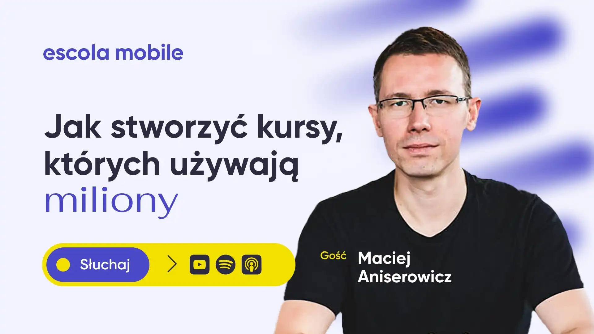Maciej Aniserowicz o wiedzy za miliony